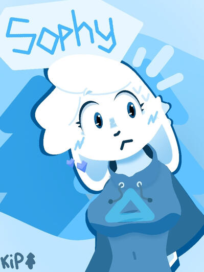 My sona art I made. First one this quarter of the year! (q4'24)